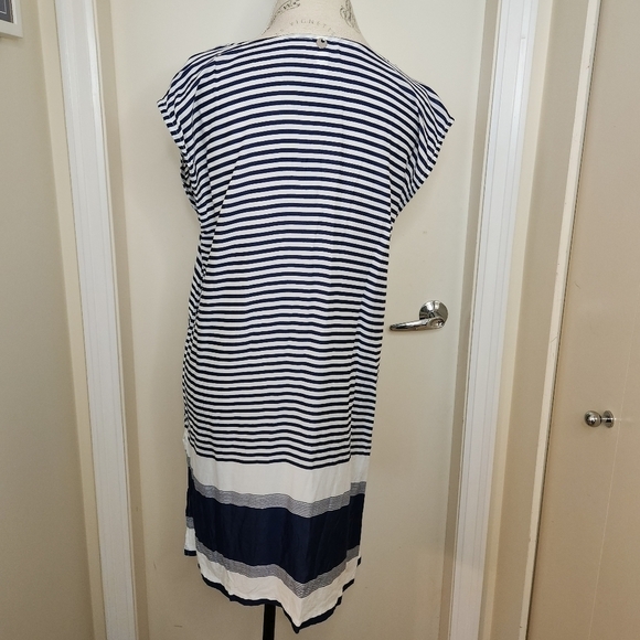 Stripe Beach Cover-Up Dress - Picture 4 of 10